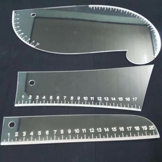 Bộ thước rập cổ áo sơmi