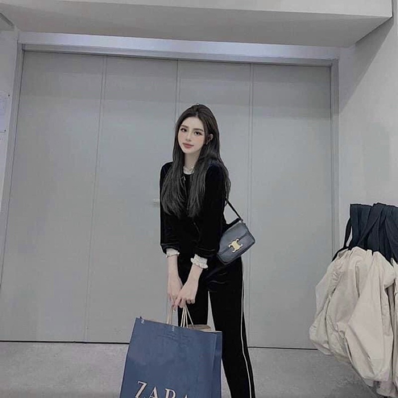 Túi Xách Đeo Chéo, Đeo Vai Ce lin sz 18cm  Thiết Kế Đơn Giản Thời Trang Vintage Hàn Quốc