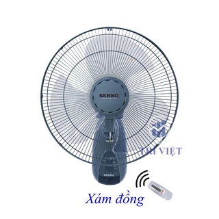 Quạt senko treo tường có remote TR1628 (47W) senko, Có điều khiển từ xa, bảo hành 24 tháng cho động cơ