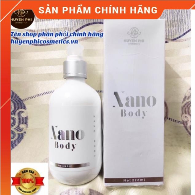 KEM BODY NANO HUYỀN PHI trắng toàn thân, thẩm thấu mạnh, đẹp không tỳ vết, hàng chính hãng 100%