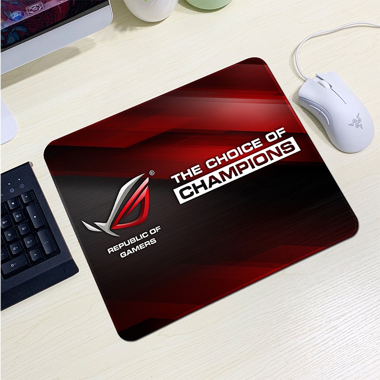 Lót chuột máy tính ASUS chất liệu cao su siêu mịn kích thước 27x21x2 mm