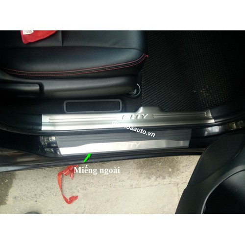 <DEAL HỦY DIỆT> Ốp bậc cửa miếng ngoài Honda City 2015-2019 - DH503 @