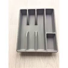 Khay chia thìa dĩa xám nhỏ IKEA SMACKER