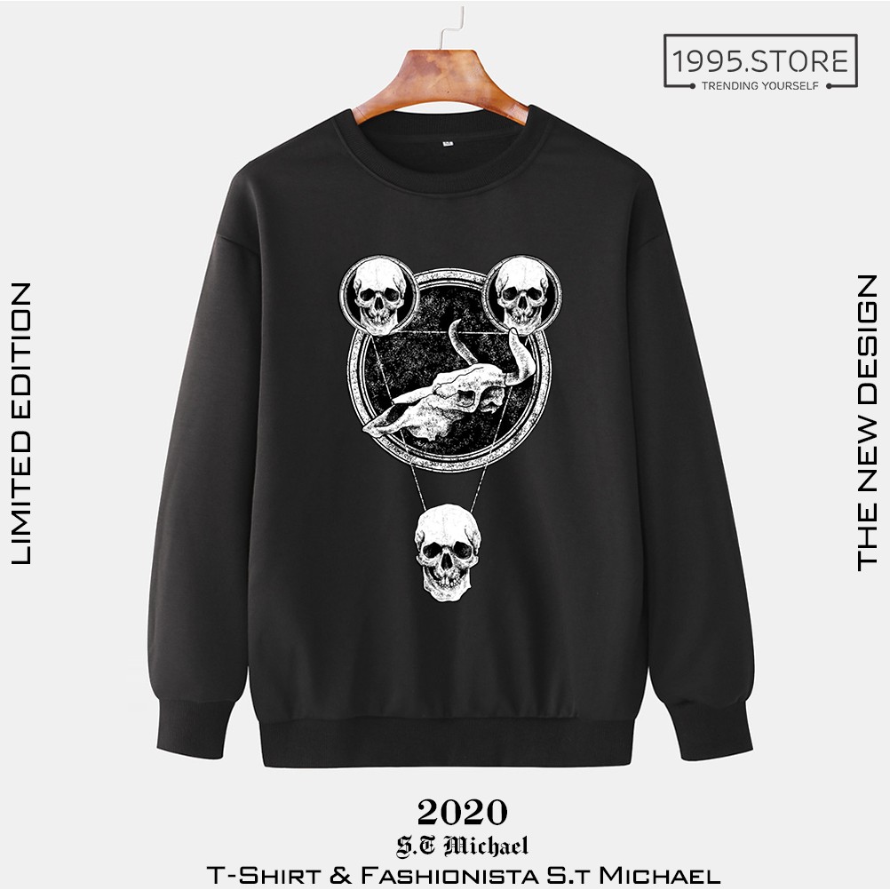 SIÊU PHẨM Áo SWEATER cotton cao cấp Fashionista S.t Michael Cổ Tròn dài tay SW19, 20