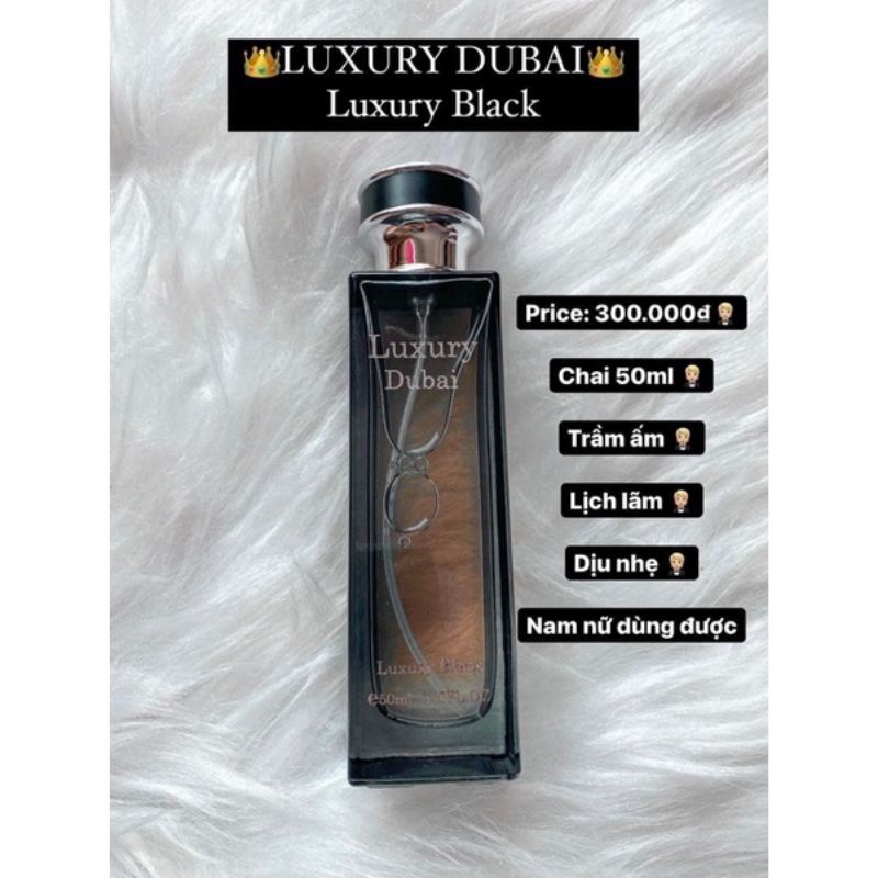 [Rẻ nhất HCM ] Nước hoa DUBAI Luxury 50ml chính hãng