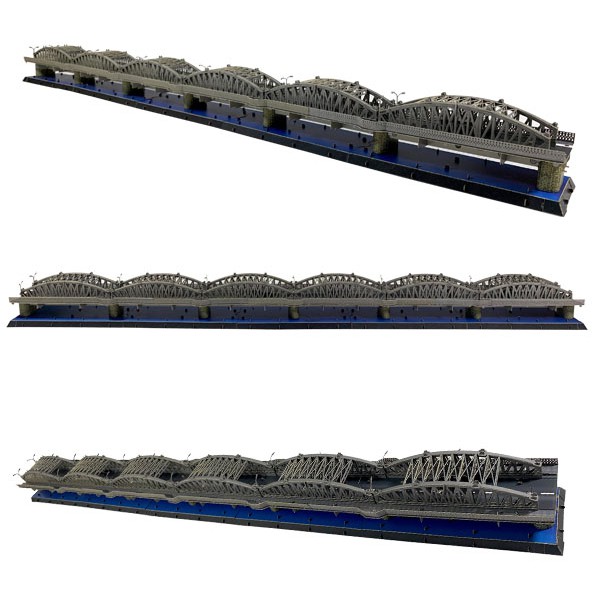 Bộ lắp ráp Mô hình giấy 3D Cầu Trường Tiền Huế - TAYTA