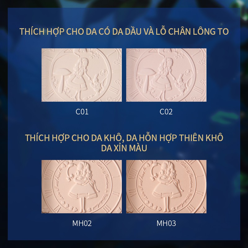 Phấn trang diểm ZEESEA chủ đề Alice In Wonderland phiên bản giới hạn 8g | BigBuy360 - bigbuy360.vn