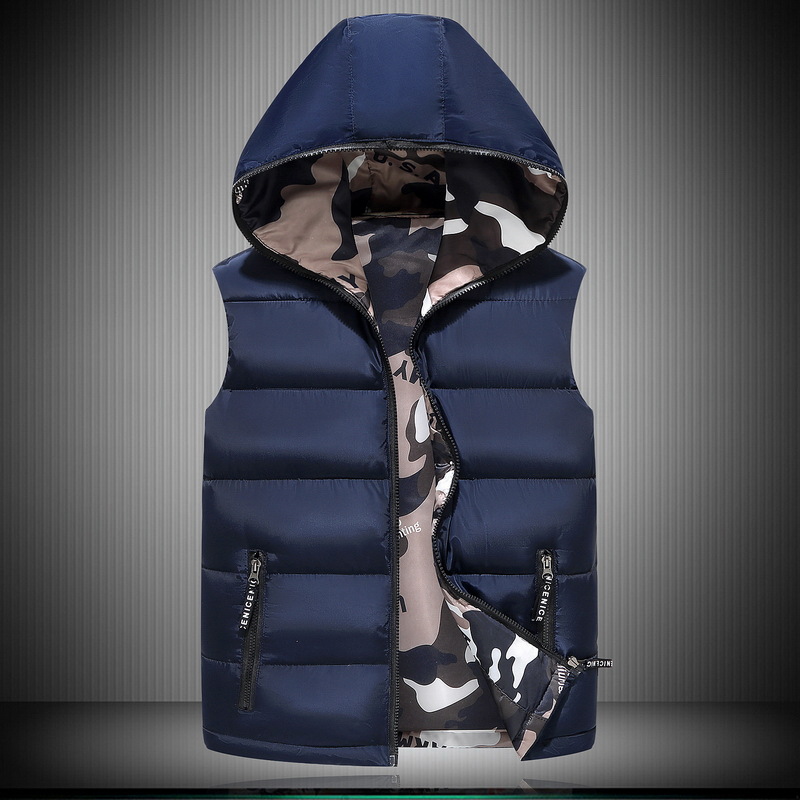 Áo phao gile nam 2 mặt dày dặn thoải mái siêu ấm tiện dụng | BigBuy360 - bigbuy360.vn