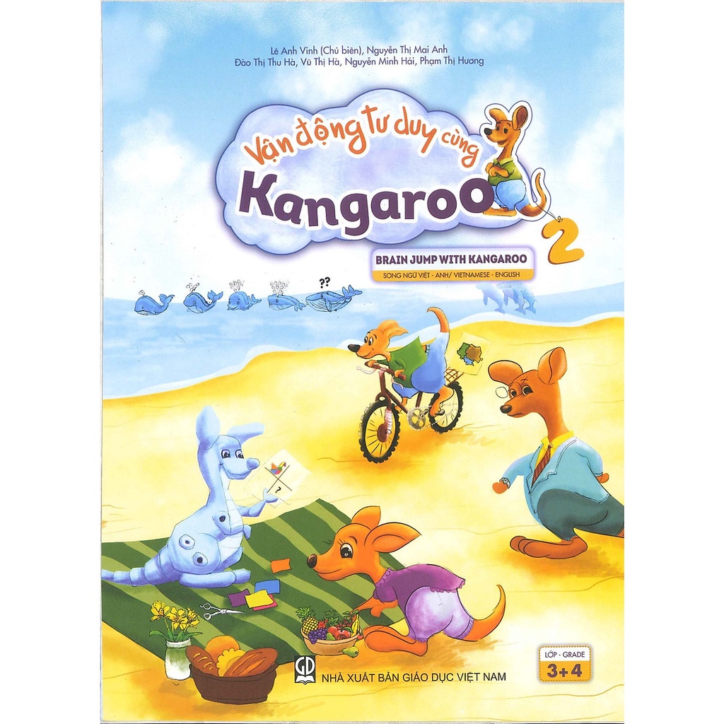 Sách - Vận động tư duy cùng Kangaroo 2