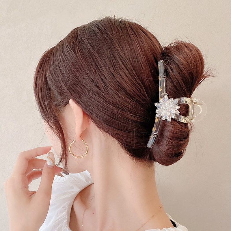 Kẹp Tóc Tua Rua Cỡ Lớn Chống Trượt Thời Trang Sang Trọng