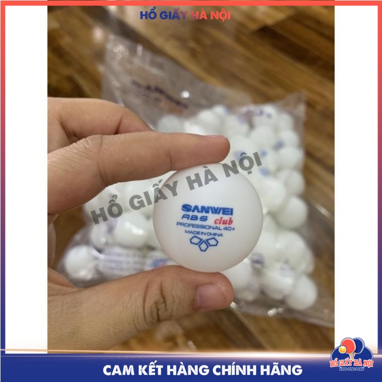 Quả Bóng Bàn SANWEI ABS 3 Sao Độ Cựng Cao Tròn Đều Dùng Trong Tập Luyện Và Thi Đấu