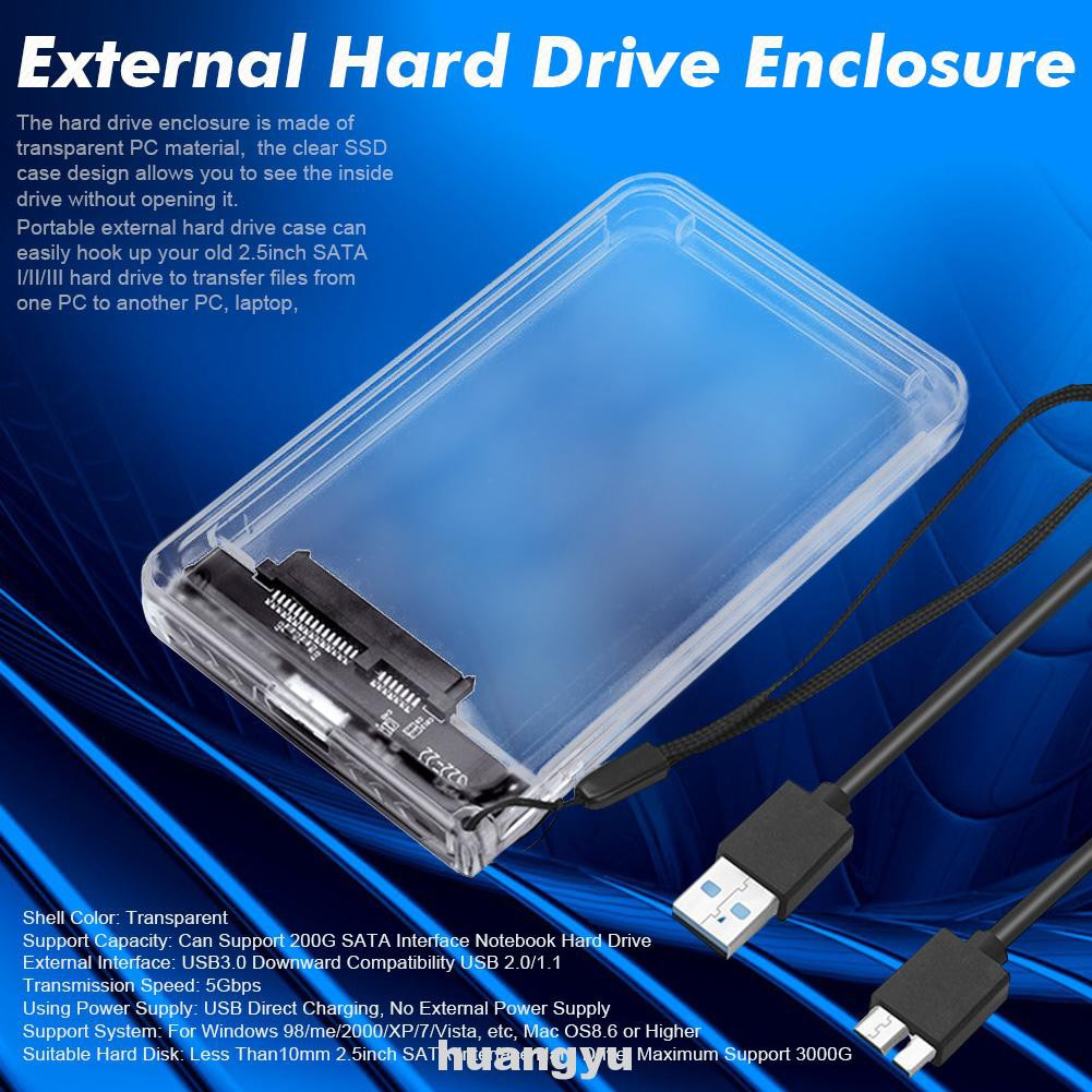Ổ Cứng Ngoài 2.5inch Chuyển Đổi Usb 3.0 Sang Sata Hdd Ssd | BigBuy360 - bigbuy360.vn