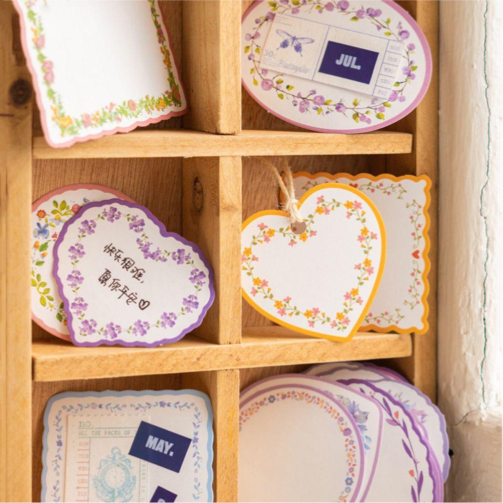 Miếng Dán Ghi Chú Hình Khu Vườn Trà Ngọt Ngào Sáng Tạo DIY