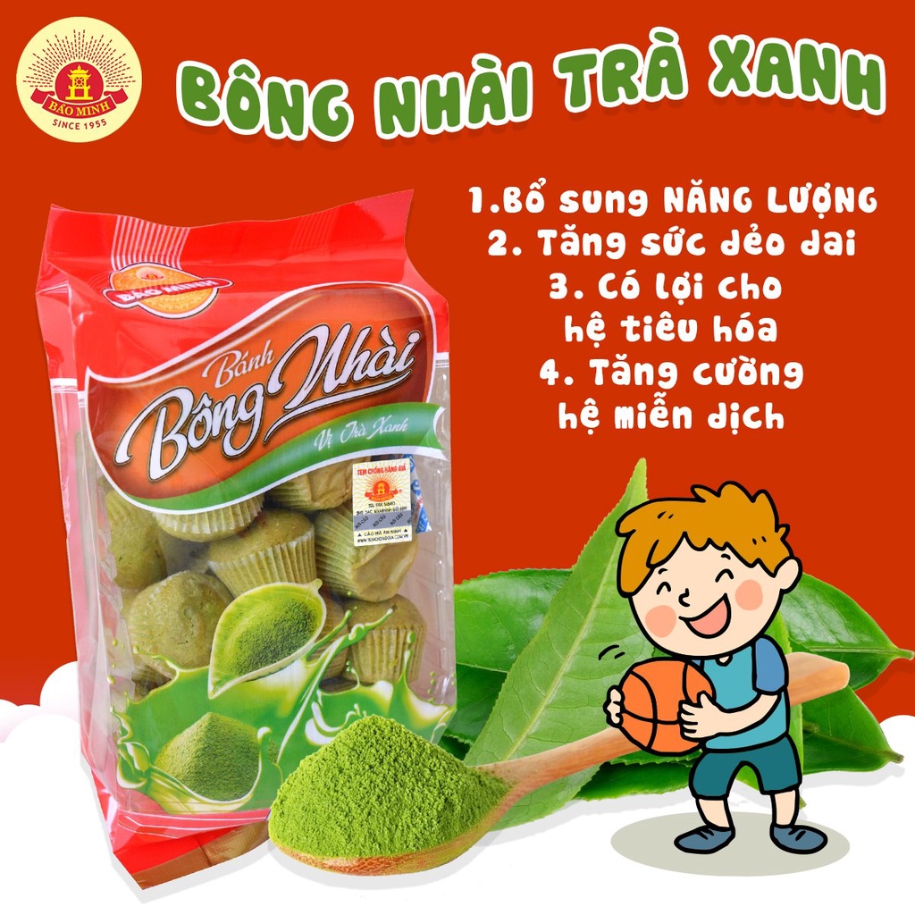 Bánh Bông Nhài Bảo Minh 180gr