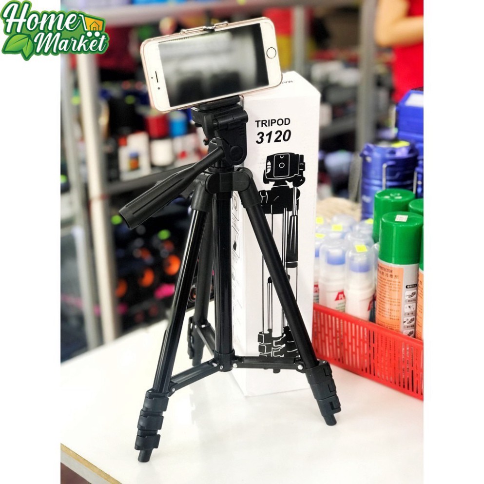 ( Loại Tốt ) Gậy 3 chân chụp hình máy ảnh, điện thoại Tripod TF - 3120