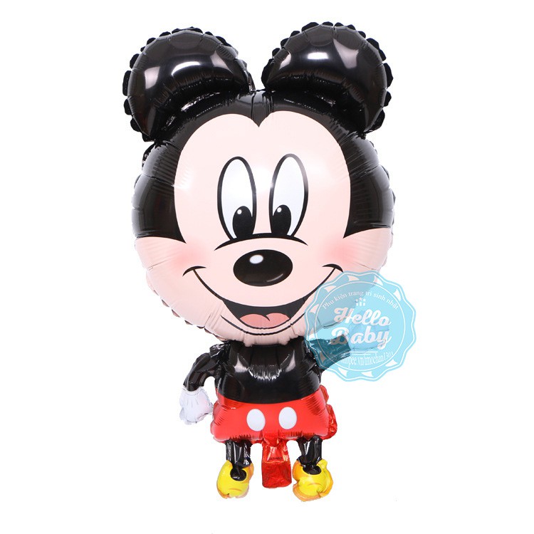 Bóng tráng nhôm hình chuột Micky