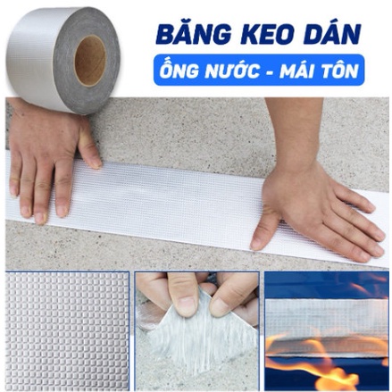 Băng Keo Chống Thấm Siêu Dính 5m x 20CM Chống Thấm Nước