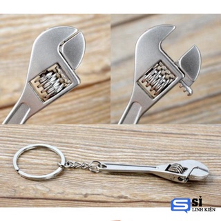 Mỏ lết móc khoá mini inox