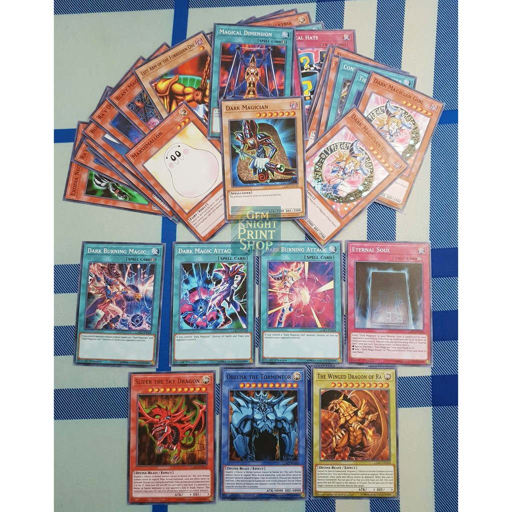 [Bài In] Bộ bài Yugioh - Legendary Deck II - Yugi Deck + Bonus 8 lá Shop tặng - Bài Yugioh