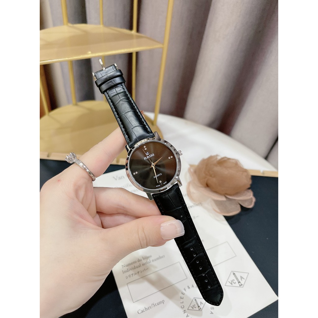 Đồng hồ nam nữ RADO dây da máy thụy sĩ cao cấp phiên bản mới nhất [ Bảo hành 12 tháng 1 đổi 1 ] | BigBuy360 - bigbuy360.vn