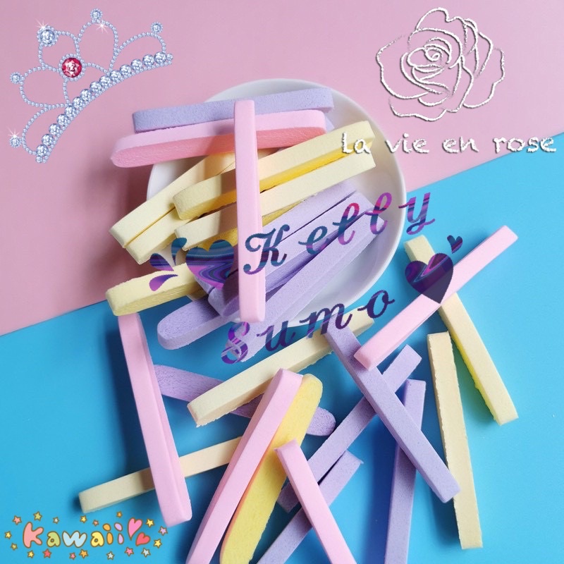 Set 12 Bông nở rửa mặt bọt biển ChiVey