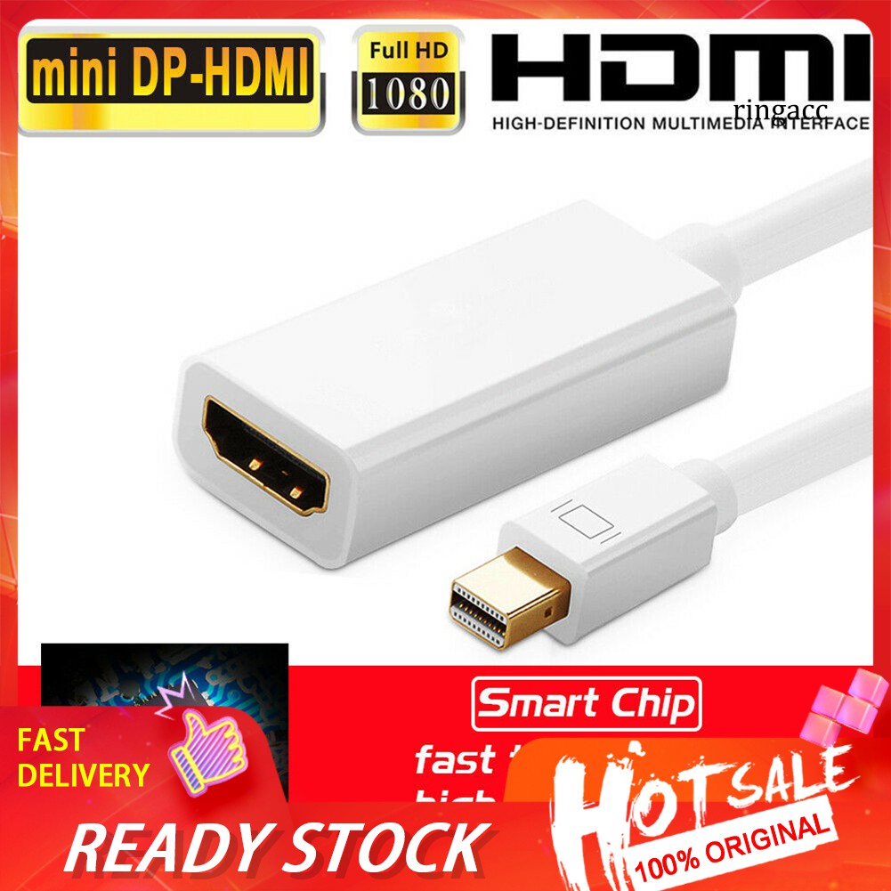 Dây Cáp Chuyển Đổi Mini Displayport Dp Sang Hdmi Cho Imac Macbook Pro Air