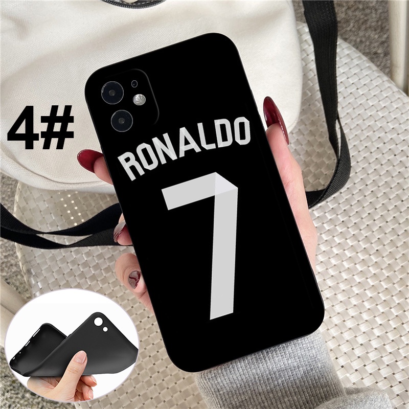 Ốp điện thoại mềm mã GR33 hình Cristiano Ronaldo CR7 thích hợp cho iPhone XR X Xs Max 7 8 6s 6 Plus 5 5s SE 2020