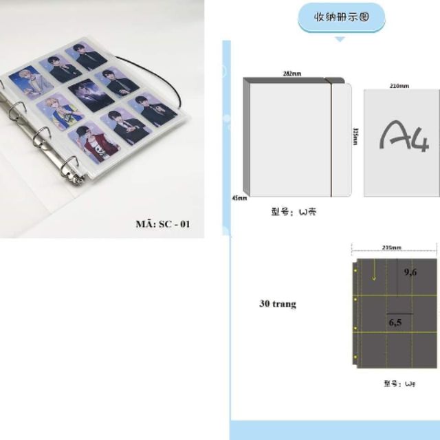 Sổ đựng card