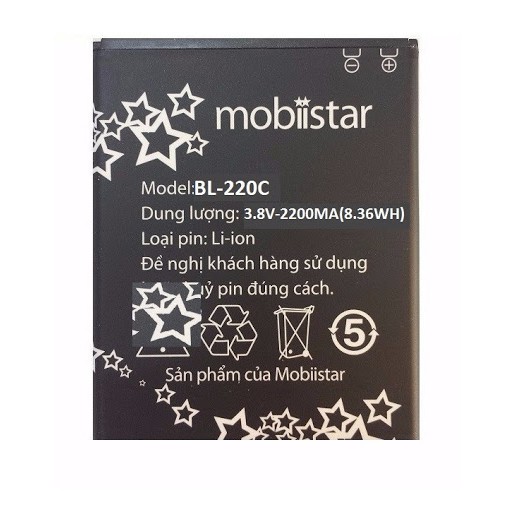 Pin Mobiistar BL-220C / LAI ZORRO 2