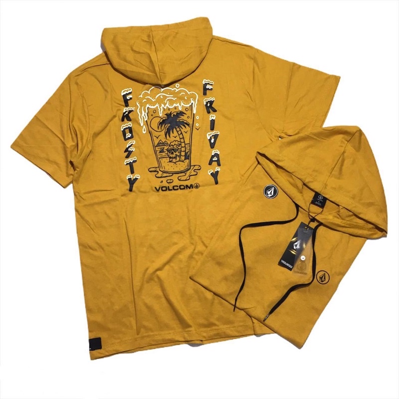 Áo hoodie ngắn tay in họa tiết lombok