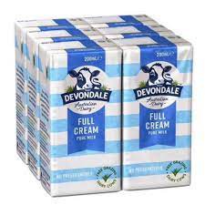 Sữa devondale nguyên kem nước 200ml