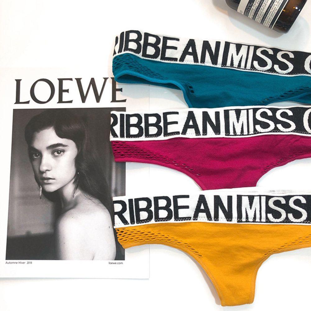 Quần Lót Chữ T Phối Lưới Thoáng Khí Gợi Cảm Cho Nữ