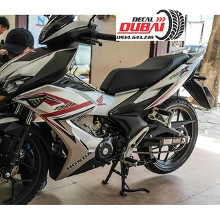 Tem trùm Winner X Đỏ Bạc Mẫu Mới