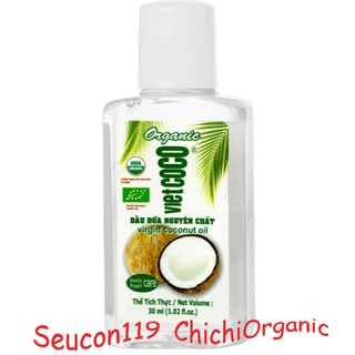 Dầu dừa nguyên chất Vietcoco 30ml