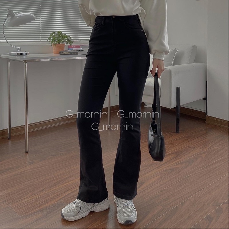 Quần jeans đen QJ0115 - Gmornin