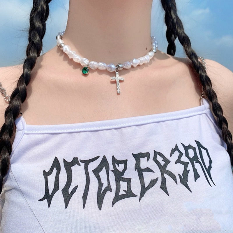 Dây Chuyền Đính Ngọc Trai Giả Thời Trang 22234