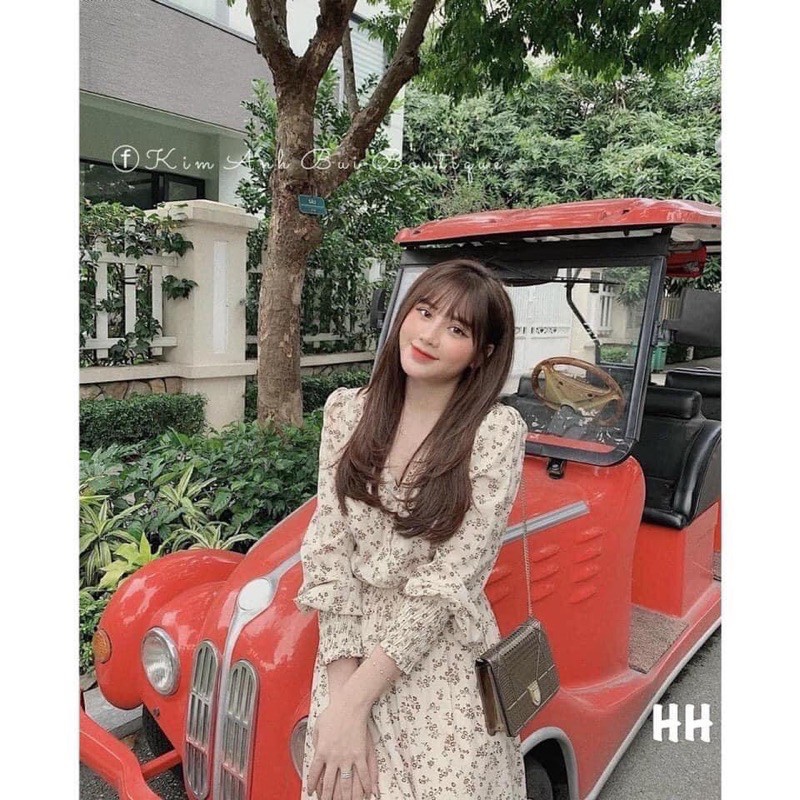 🌸VÁY HOA BE CHUN EO