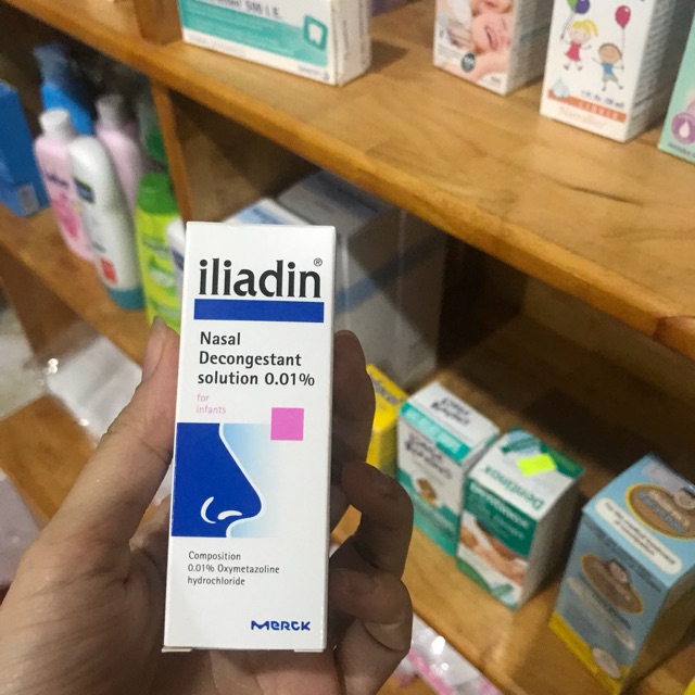 Nhỏ mũi Idialin cho bé