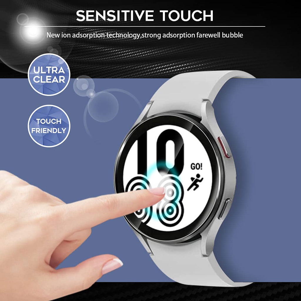 Kính cường lực 9h thích hợp cho Samsung Galaxy Watch 4 40/44mm Watch 4 Classic 42/44mm Galaxy Watch 3/Watch Active 2
