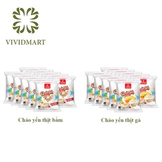   CHÁO YẾN VIFON 2 VỊ: THỊT BẰM VÀ THỊT GÀ – GÓI 50g