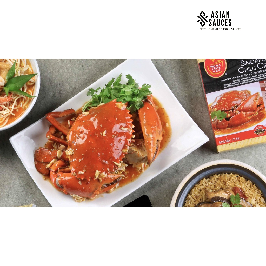 Gói gia vị Cua sốt ớt Singapore - Chili Crab Prima Taste 380gr