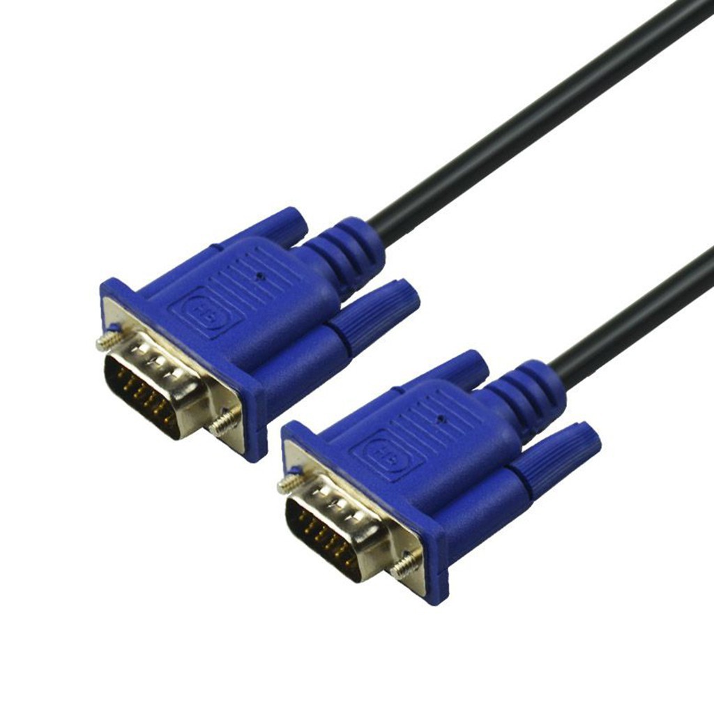 [ Giá Gốc ] Dây VGA  Cáp VGA 3 mét  2 đầu màu xanh  Chống nhiễu  BH 3 T