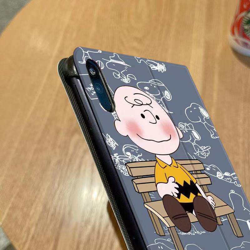 Bao Da Máy Tính Bảng In Hình snoopy Cho ipad mini123456 Bao Da Máy Tính Bảng Thời Trang Cho ipad air 12 9.7inch 7.9inch 11inch Ốp