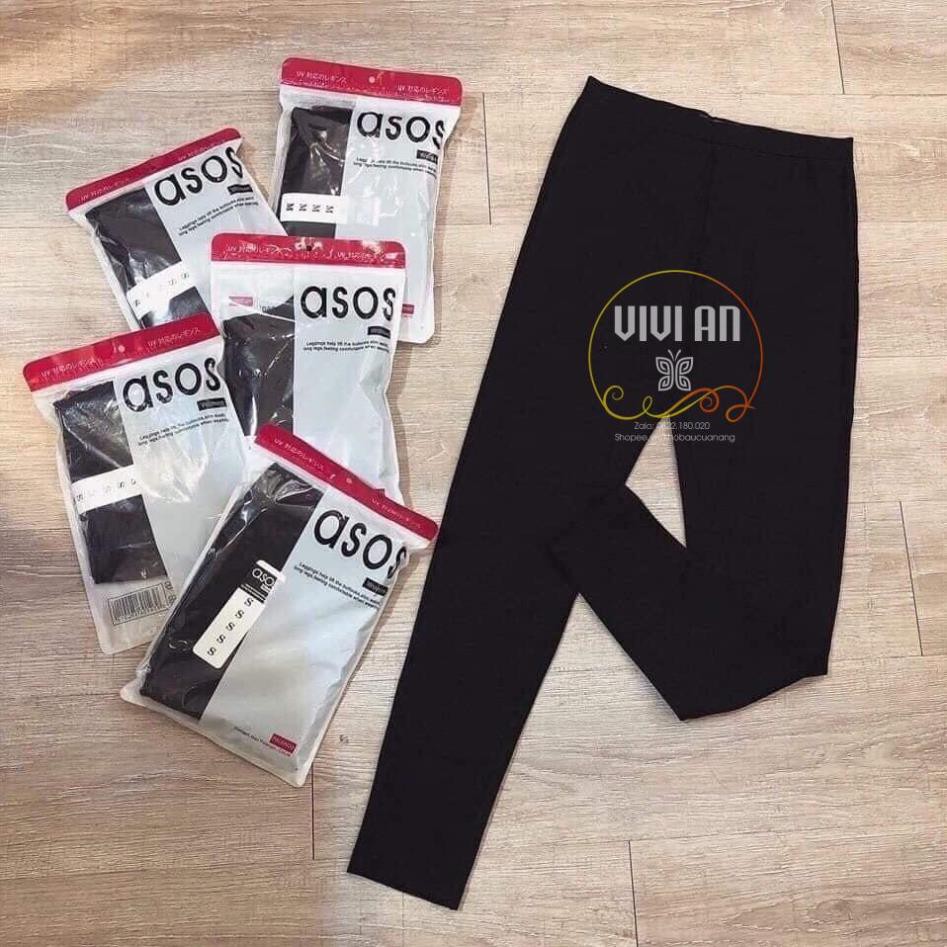 [Hàng Xuất Dư] Quần Legging Nữ ASOS, Legging Cotton Co Giãn 4 Chiều, Ống Dài Siêu Đẹp, lên dáng đẹp mỹ mãn, Có Túi Zip | BigBuy360 - bigbuy360.vn
