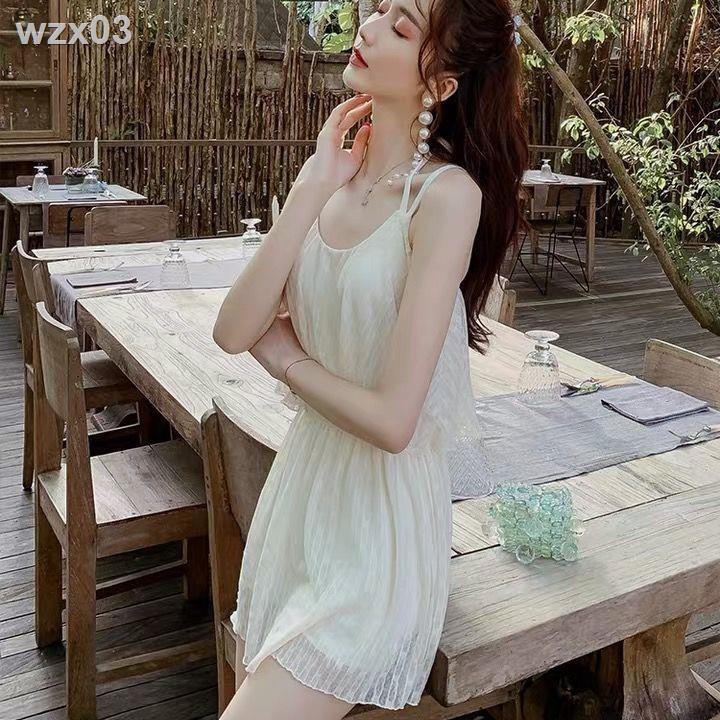 Áo tắm nữ 2021 mới nóng xuân đông che bụng mỏng cánh quạt cổ tích đính ren thời trang bùng nổ | BigBuy360 - bigbuy360.vn
