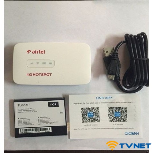 Pin Airtel MW40 dung lượng 1800mAh - Pin bộ phát wifi 4G Airtel MW40. Pin mới zin 100% - Bảo hành 1 đổi 1