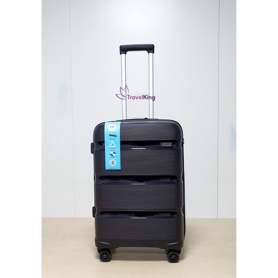 Vali travelking mã 884 siêu bền dc làm từ nhựa pp chống xước chống va đập đủ 3 Size