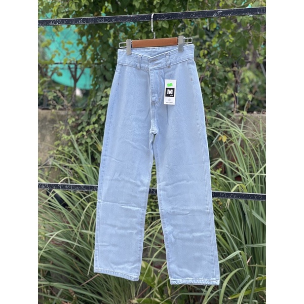 Quần baggy ống rộng không túi trước 612