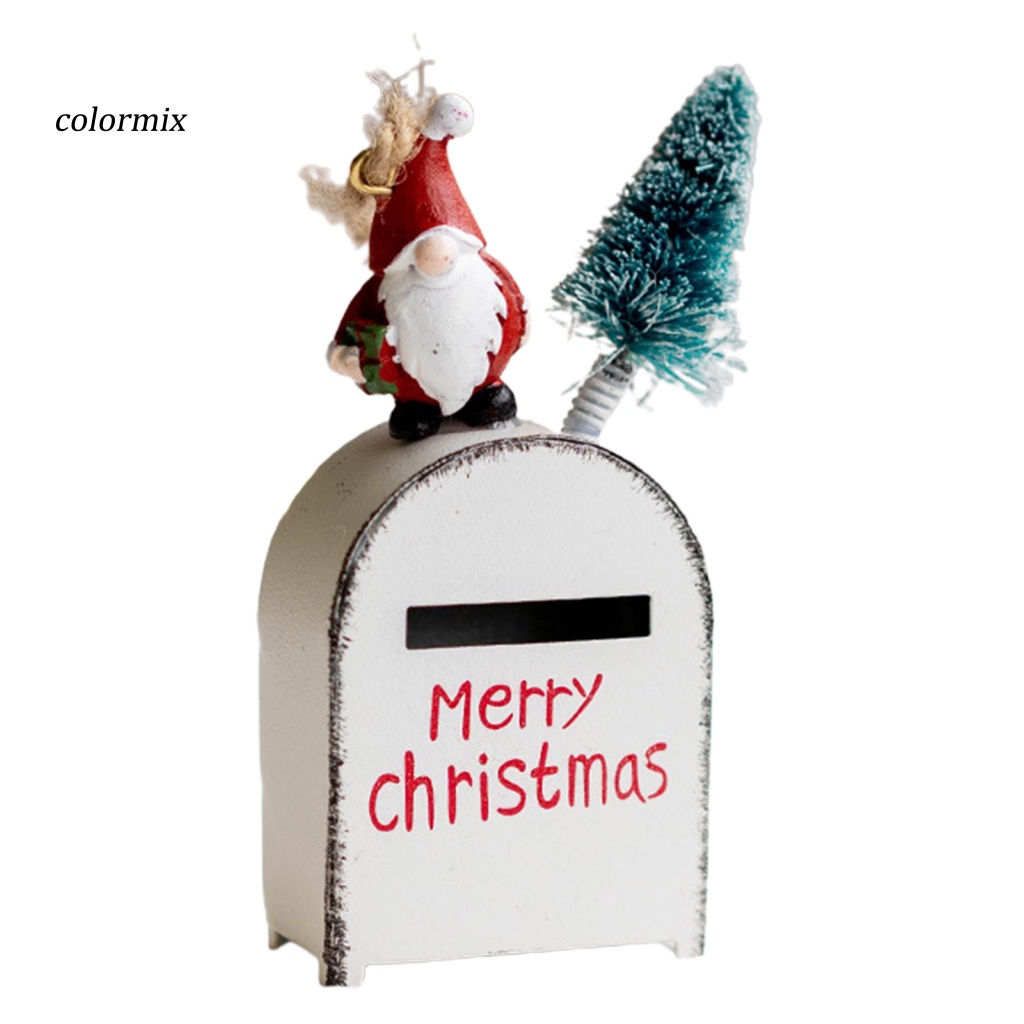 Xmas Mailbox Pendant Cartoon Santa Claus   Mailbox Pendant with Lanyard