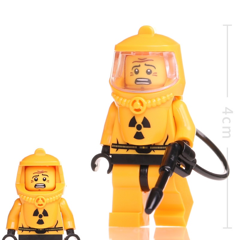 SLUBAN Bộ Đồ Chơi Lắp Ráp Mô Hình Bộ Xương Zombies Cỡ Nhỏ Tương Thích Với Thương Hiệu Dẫn
